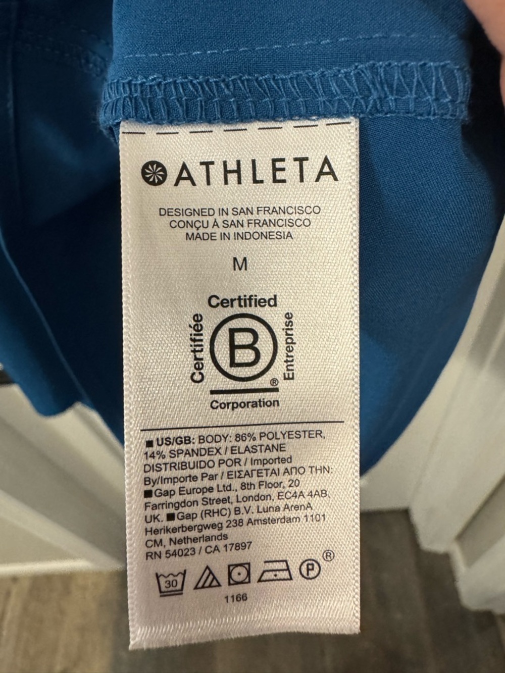 Athleta Presidio Traveler Teal-Blue Scoop Neck Tank Dress - Picture 4 of 11